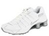 Adidasi femei Nike - Shox NZ - White/White-Metallic Silver