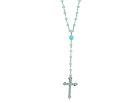 Diverse femei Tarina Tarantino  - Rosary Necklace with Cross - Turquoise