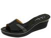 Pantofi femei Cole Haan - Air Laetitia Slide - Black Patent/Anthracite Pearlized