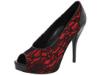 Pantofi femei guess - amelia - red print