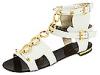 Sandale femei roberto cavalli - t80074 - bianco