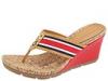 Sandale femei Tommy Hilfiger - Posy - Red/Natural
