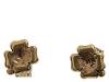 Diverse femei Lucky Brand - Summer Lucky Clover Stud Earrings - Gold