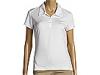 Tricouri femei Adidas - ClimaCool&8217  3-Stripes Polo Shirt - White