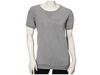 Tricouri femei Nike - Premium Basic S/S Crew - Dark Grey Heather