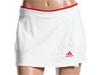 Pantaloni femei Adidas - Competition Skort - White/Red