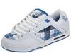 Adidasi barbati Circa - Lopez 805 - White/Blue Originals Plaid