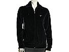 Bluze femei Nike - Velour Track Jacket - Black/White/White