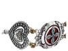 Diverse femei Lucky Brand - Ojai Heart Flex Bracelet - Silver