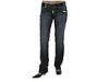 Pantaloni femei Akademiks - Dazzle Flap Pocket Jean - Rinse Used