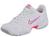 Adidasi femei Nike - City Court V - White/Metallic Silver-Neutral Grey-Pink Flash