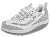 Adidasi femei Skechers - Shape Ups - Jump Start - White/Silver/Pink