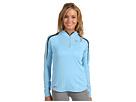 Bluze femei Mizuno - Breath Thermo 1/2 Zip - Alaskan Blue/Black