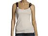 Tricouri femei Michael Kors - Tank W/ Logo Buckle - Cream