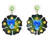 Diverse femei Tarina Tarantino  - Electric Koolade Flower Earrings - Green