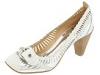 Pantofi femei Bronx Shoes - Landra 73461 - White/Silver Miror