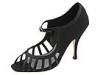 Pantofi femei rsvp - liz - black satin w/patent trim