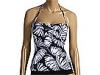 Special Vara femei Tommy Bahama - Floating Fronds Bandini Top - Midnight/White