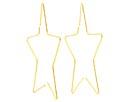 Diverse femei Andrew Hamilton - Wire Form Earrings Gold - Stars