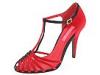 Pantofi femei Betsey Johnson - Kell - Black/Red Satin