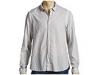 Bluze barbati Converse - LS Knit Inset Micro Stripe Shirt - Silver Blue