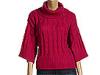 Bluze femei dkny - oversized turtleneck sweater - pink