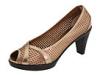 Pantofi femei Bella-Vitta - Breeze - Bronze Perf Leather/Patent