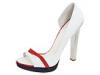 Pantofi femei Dsquared2 - C006 - Toro Bianco Ottico/Camoscio Rosso