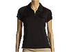 Tricouri femei Adidas - ClimaCool&#174  3-Stripes Zip Polo Shirt - Black/Femme/White