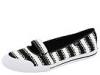 Balerini femei Vans - Gisele W - (Knit Stripes) Black/White