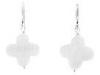 Diverse femei Chan Luu - Small Clover Earrings - White