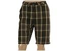 Pantaloni barbati Quiksilver - Quiksilver Nevermind Plaid Walkshort - Chocolate