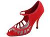 Pantofi femei RSVP - Liz - Red Satin W/Patent Trim