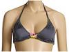 Special Vara femei Roxy - Rock With You Flower Bra Reversible Top - Charcoal/Lime
