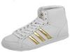 Adidasi femei Adidas Originals - adi Hoop Mid W - White/Metallic Gold/Gum