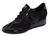 Adidasi femei dkny - raina - black mesh/patent