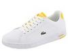 Adidasi femei lacoste - carnaby - white/pollen