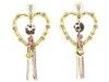 Diverse femei Betsey Johnson - Jungle Book Sexy Earrings - Leopard