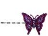 Diverse femei Tarina Tarantino  - Small Butterfly Bobby Pins - Purple
