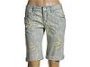 Pantaloni femei DKNY - Destructed Boyfriend Bermuda Short - Bleach Spot