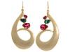 Diverse femei Jessica Simpson - Berry Bijoux Swirl Drop Earrings - Pink/Gold