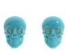 Diverse femei Tarina Tarantino  - Skull Post Earrings - Turquoise