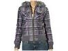 Geci femei Oneill - Co-Ed Printed Plaid Jacket - Fog