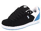 Adidasi barbati DVS Shoes - Charge - Black/White/Blue Leather