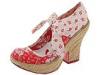 Pantofi femei Irregular Choice - Hot Step It 3057-4A - Red And White
