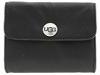 Portofele femei ugg - leather coin case - black