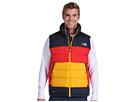 Special Iarna barbati The North Face - Men\'s Novelty Massif Vest - Taxi Yellow/TNF Red/Deep Water Blue