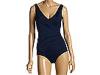 Special Vara femei Speedo - Solid One-Piece Wrap Maillot - Deep Navy