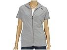 Tricouri femei Puma Lifestyle - Short Sleeve Sweatshirt - Athletic Grey Heather/Black
