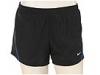 Pantaloni femei Nike - Woven Two-In-One Short - Black/Light Photo Blue/(Reflective Silver)